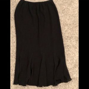 Ladies black skirt